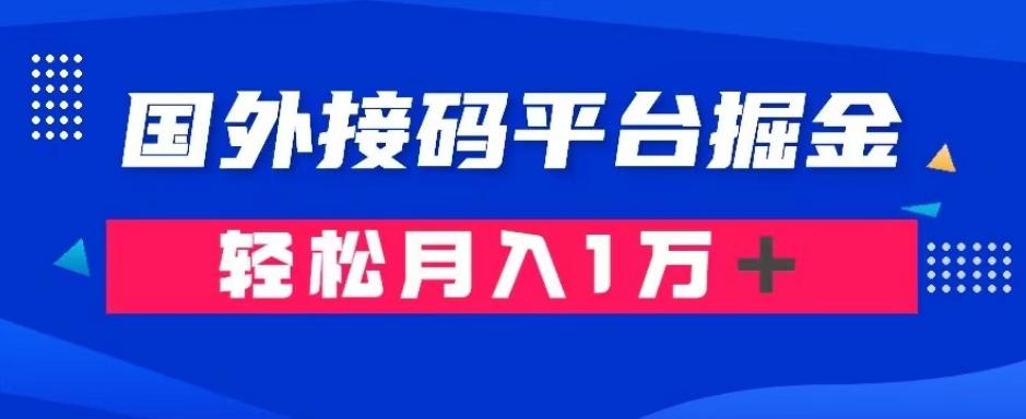 通过国外接码平台掘金：成本1.3，利润10＋，轻松月入1万＋【揭秘】-悟空云赚AI