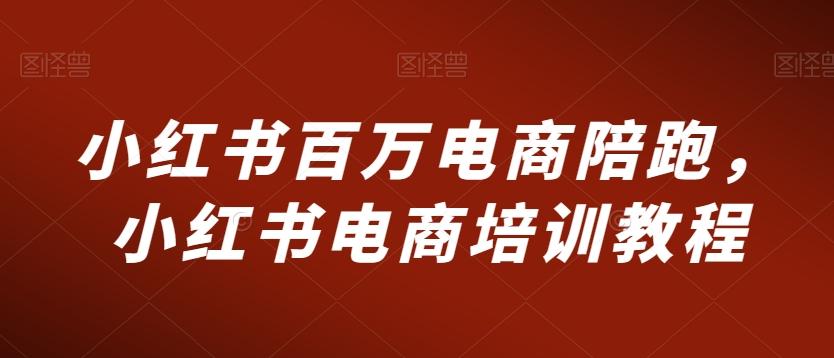 小红书百万电商陪跑，小红书电商培训教程-悟空云赚AI