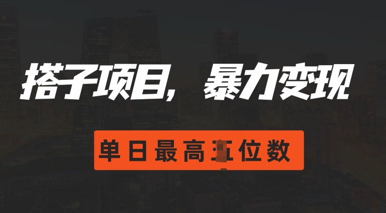 2024搭子玩法，0门槛，暴力变现，单日最高破四位数【揭秘】-悟空云赚AI
