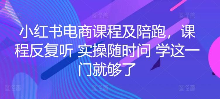 小红书电商课程及陪跑，课程反复听 实操随时问 学这一门就够了-悟空云赚AI